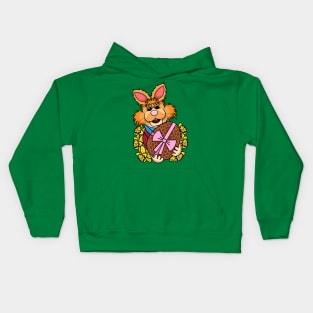 Bean Easter Bunny Kids Hoodie